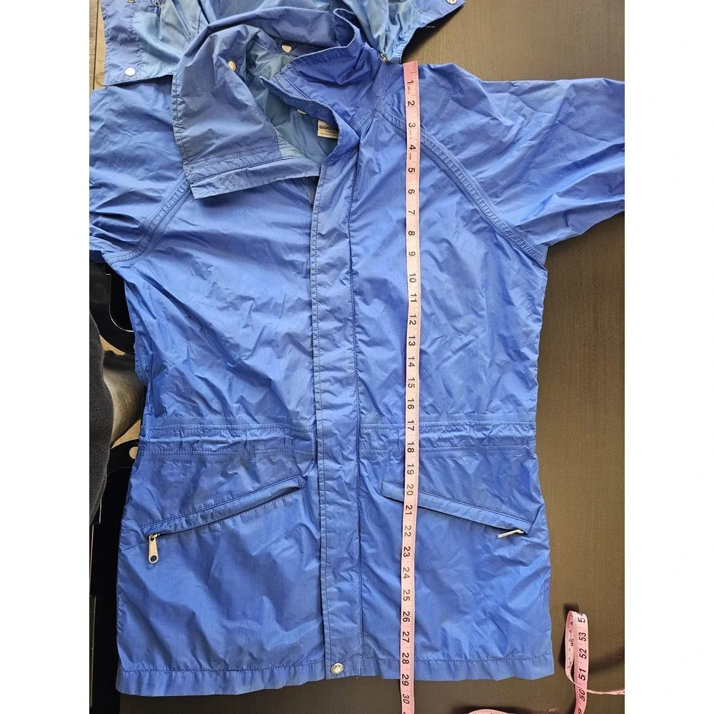 Vintage The North Face Jacket Mens Small Blue Gore-Tex Made in USA Hooded 90s‎